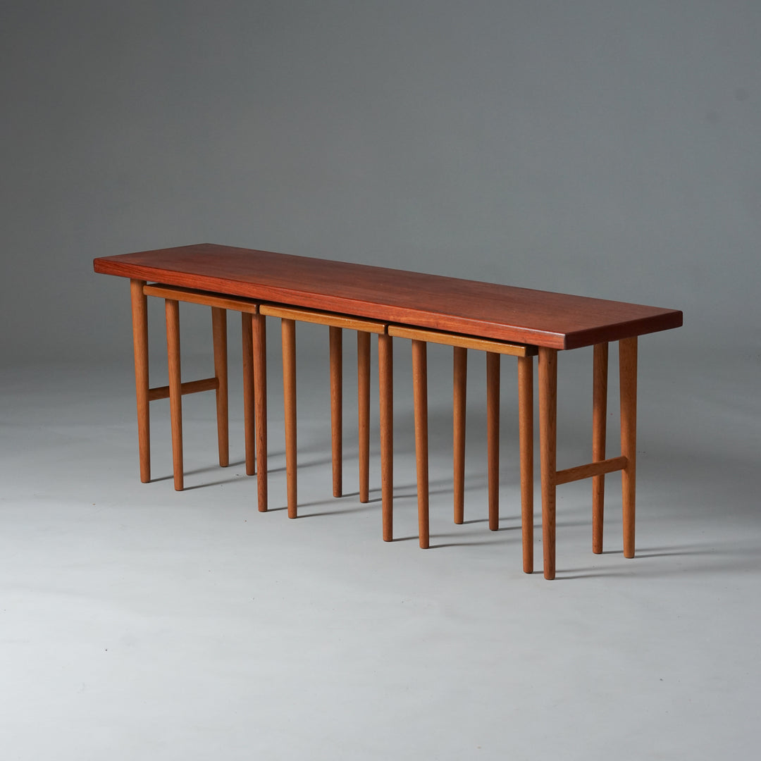 Nesting table, Denmark, 1960s