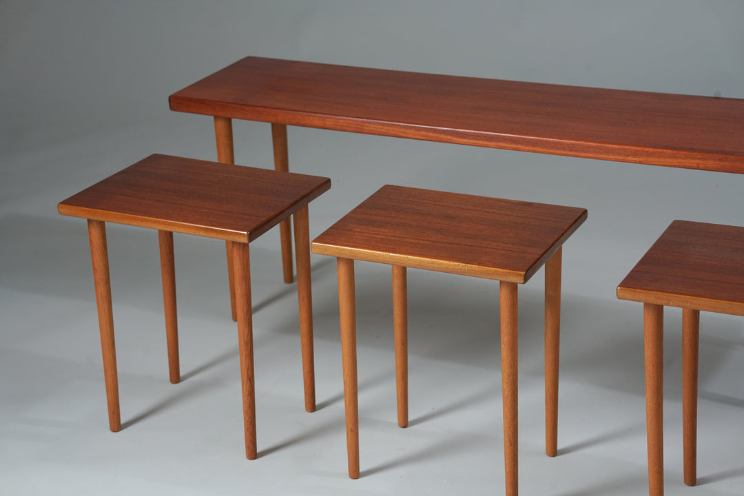 Nesting table, Denmark, 1960s