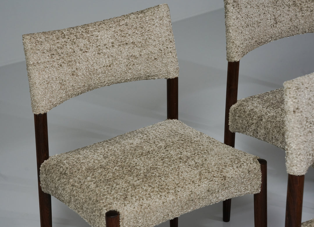 Set of dining chairs (6 pieces), Willy Schou Andersen, Denmark, 1960s