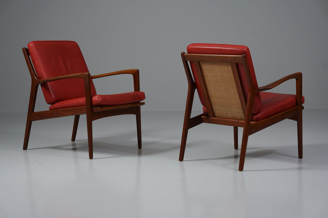 Pair of armchairs, Karl Erik Ekselius, JOC möbler Vetlanda, Sweden, 1960s