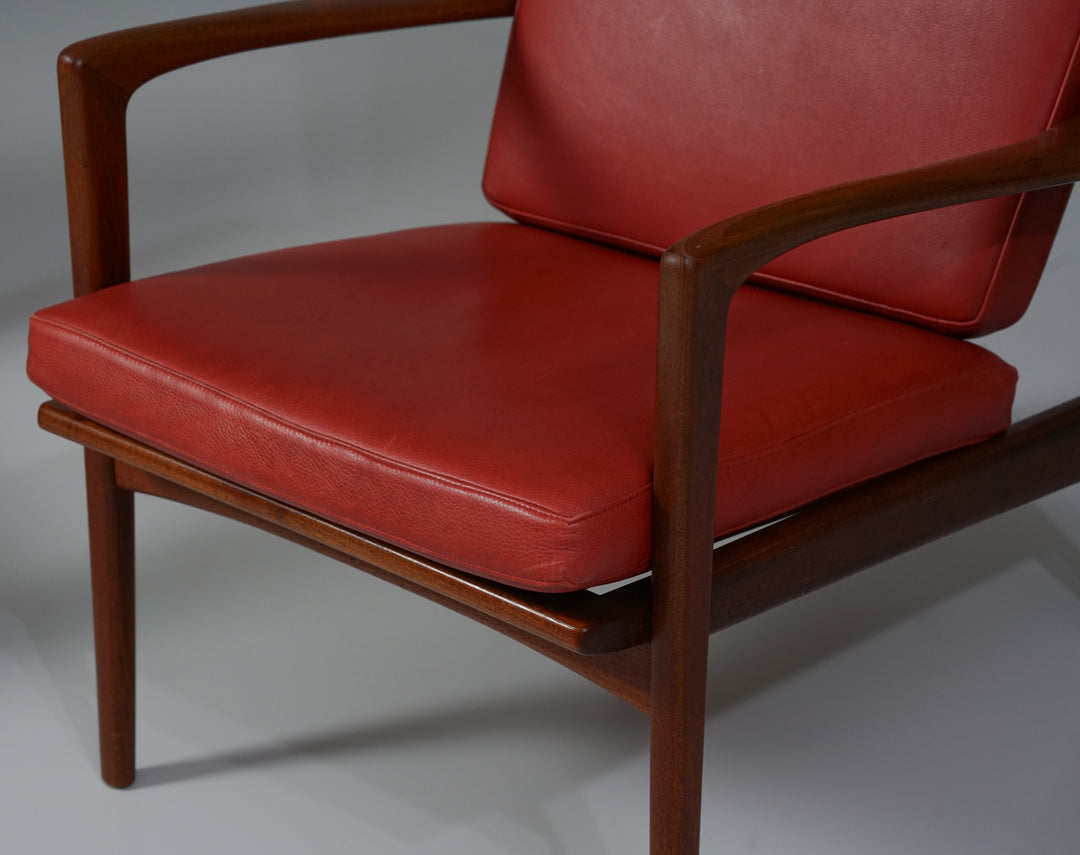 Pair of armchairs, Karl Erik Ekselius, JOC möbler Vetlanda, Sweden, 1960s