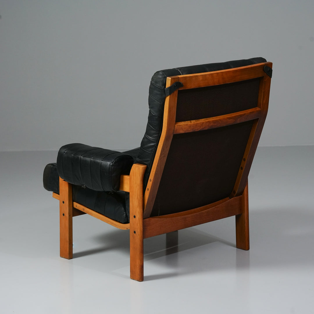 Armchair and footstool, OPE Möbler, Sweden, 1960s