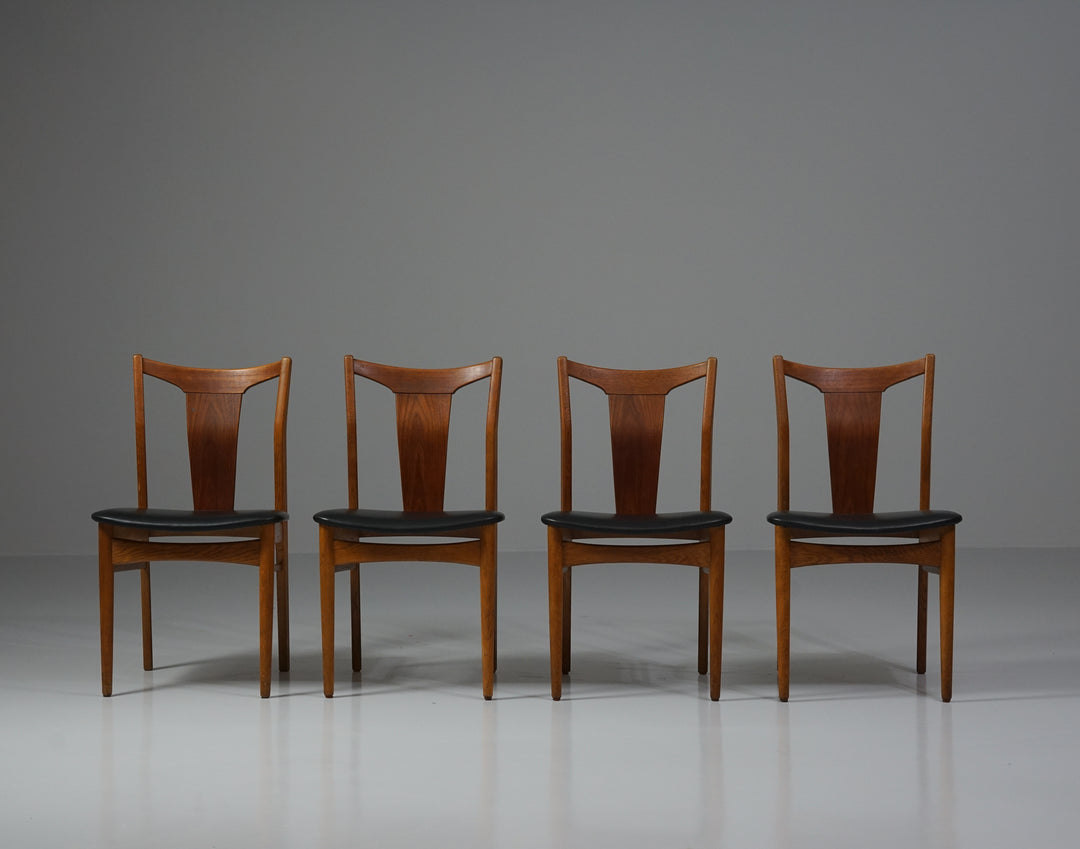 Set of dining chairs (4 pieces), Luno Möbler Århus, Denmark, 1960s