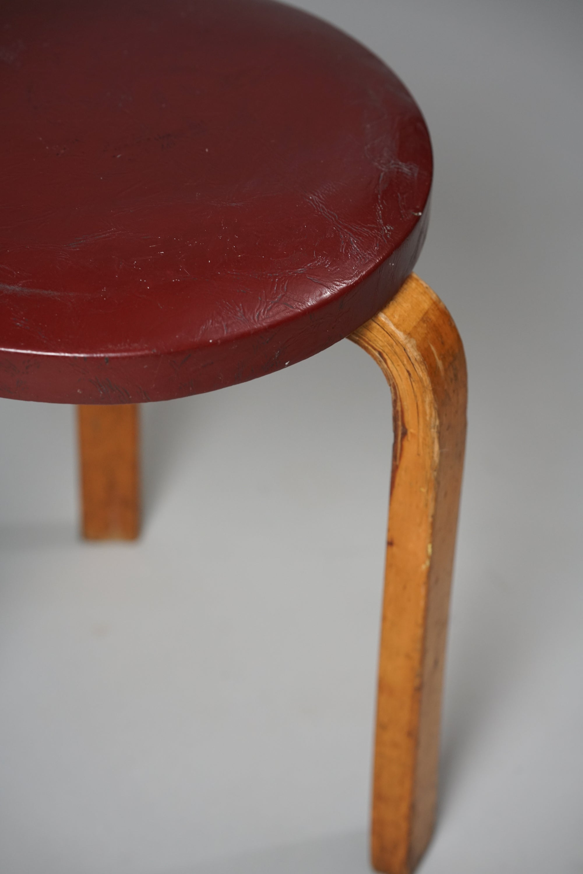 50s-60s製　Alvar Aalto Stool60 ① Model 60 stool, Alvar Aalto, 1940/1950s – Fargo Vintage & Design