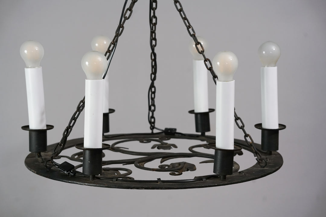 Chandelier model 1927, Paavo Tynell, Taito Oy, 1930s