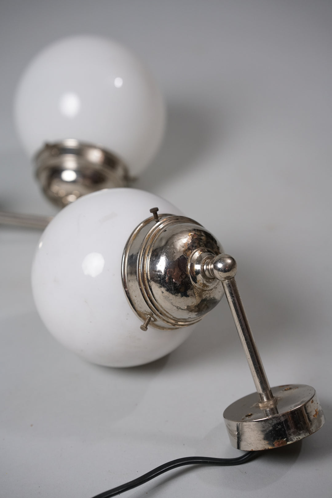 Pair of wall lights, Paavo Tynell, Taito Oy, 1930/1940s