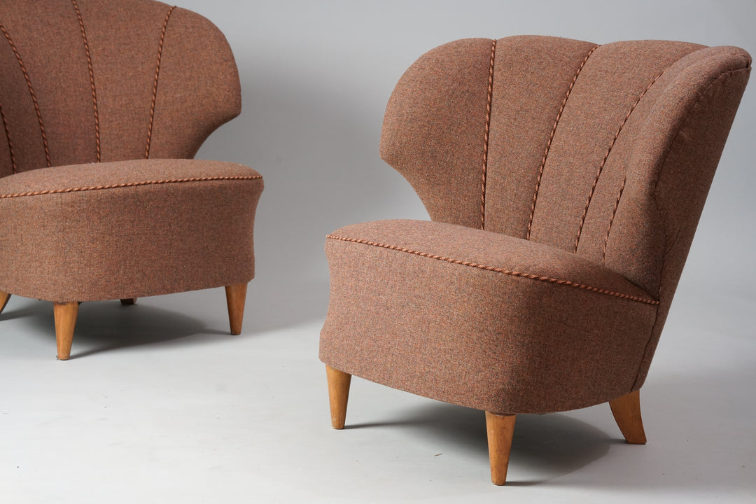 Armchairs (2 pieces), Carl Johan Boman, 1950s