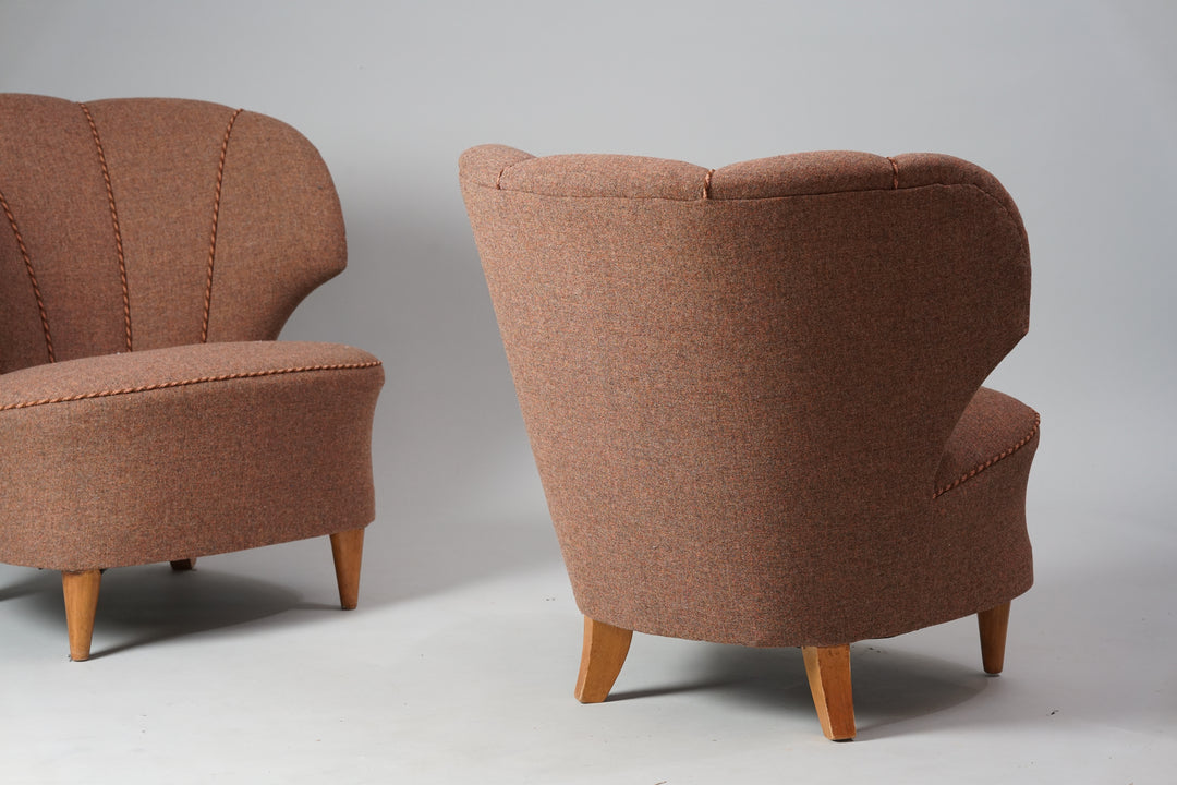 Armchairs (2 pieces), Carl Johan Boman, 1950s