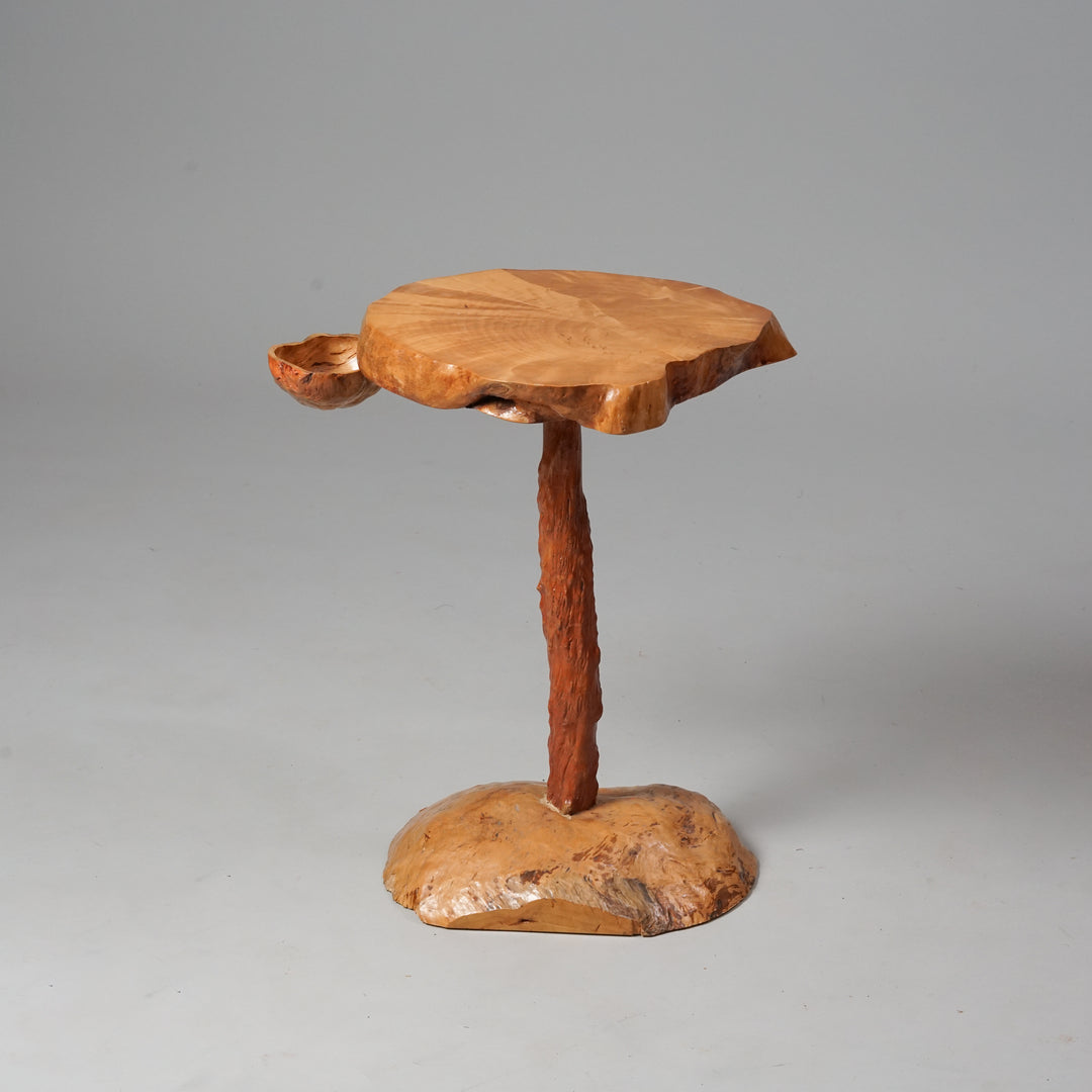 Burl table, Mid-20th century 