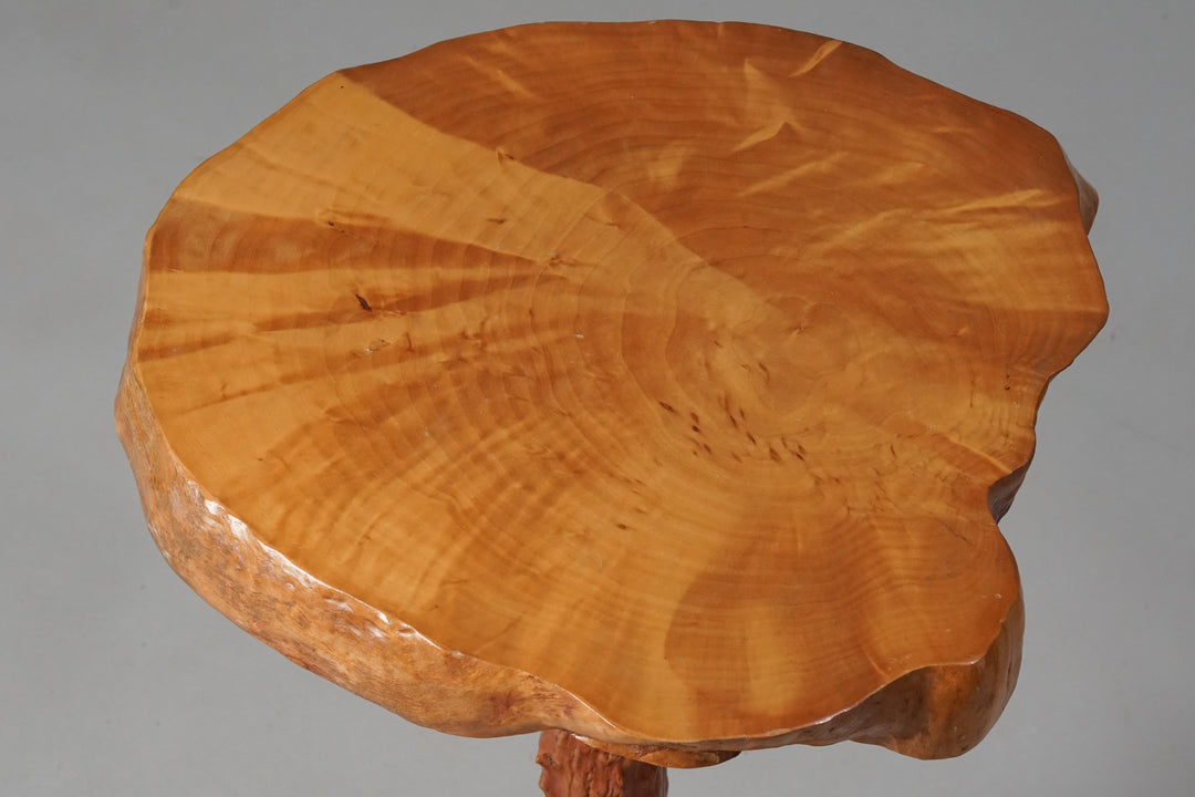 Burl table, Mid-20th century 