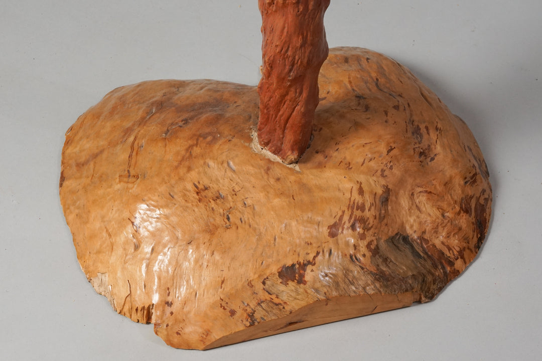 Burl table, Mid-20th century 