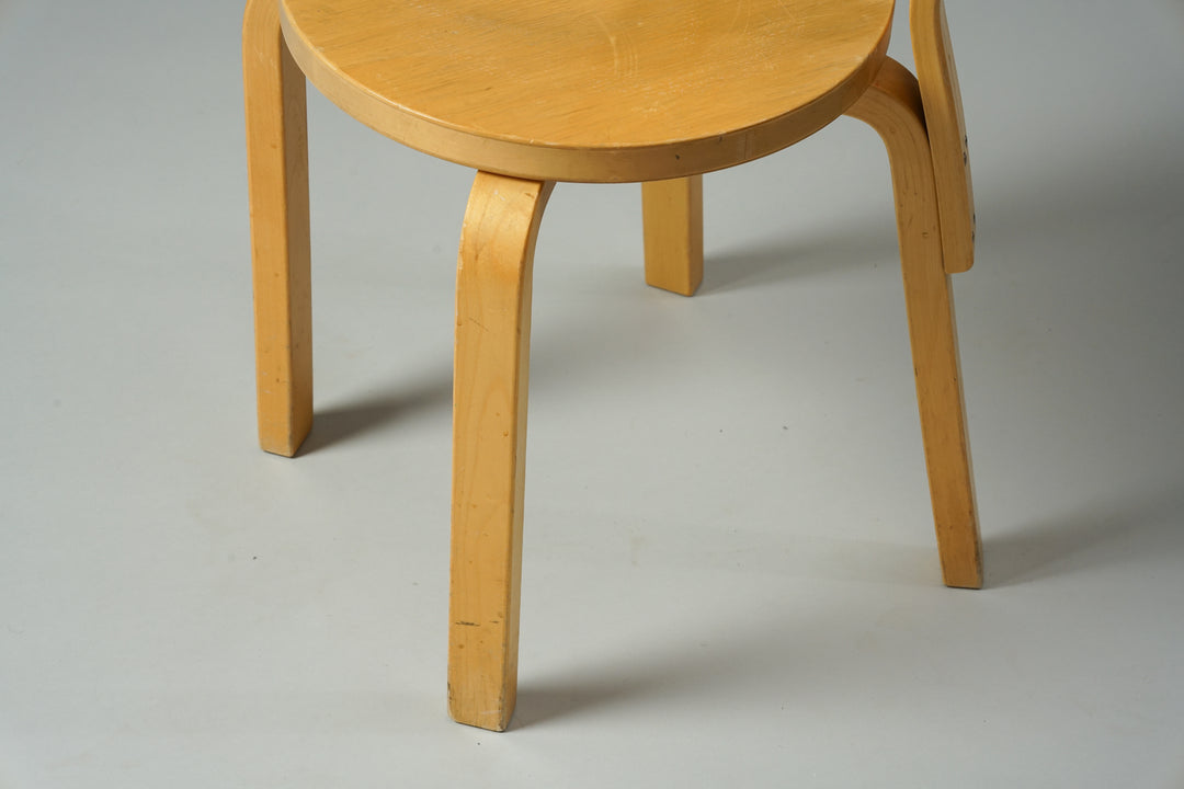 Malli 68 tuolit (8 kpl), Alvar Aalto, Artek, 1900-luvun loppupuoli