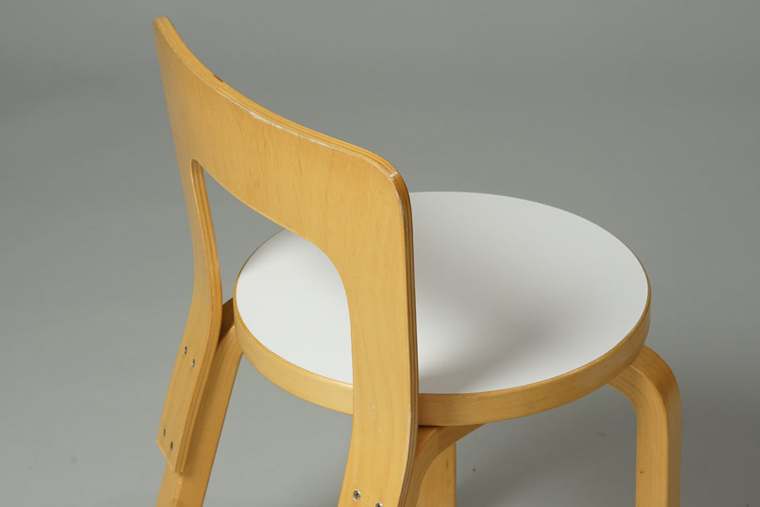 Lasten tuolit malli N65 (8 kpl), Alvar Aalto, Artek, 1900-luvun loppupuoli