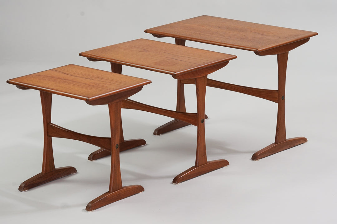 Nesting table, Kai Kristiansen, Denmark, 1960s