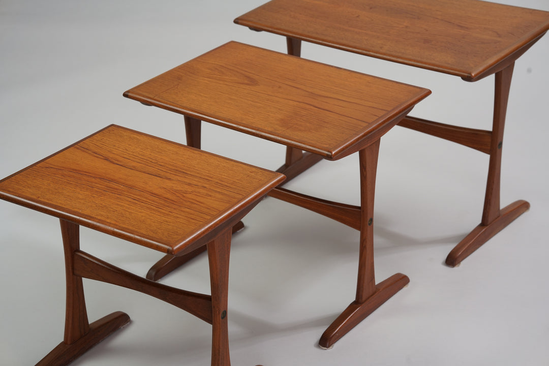 Nesting table, Kai Kristiansen, Denmark, 1960s