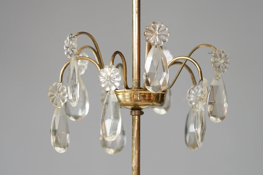 Crystal chandelier, Valinte, 1940s