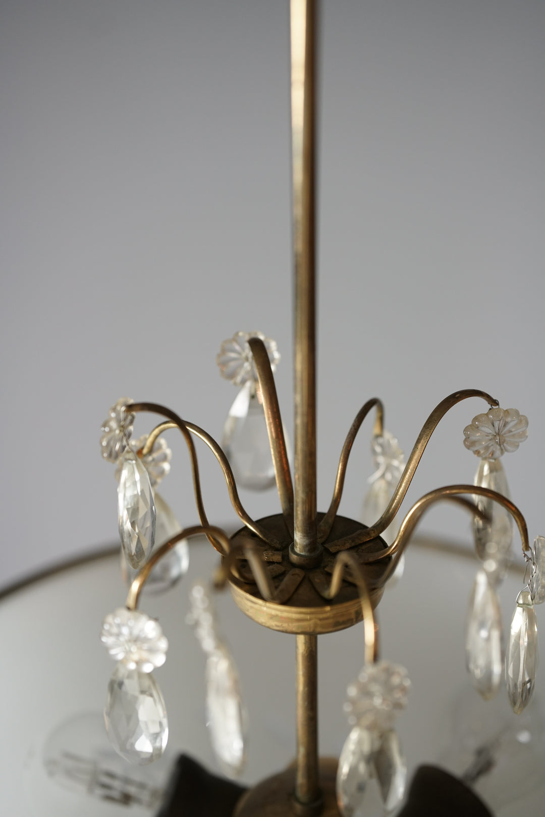 Crystal chandelier, Valinte, 1940s