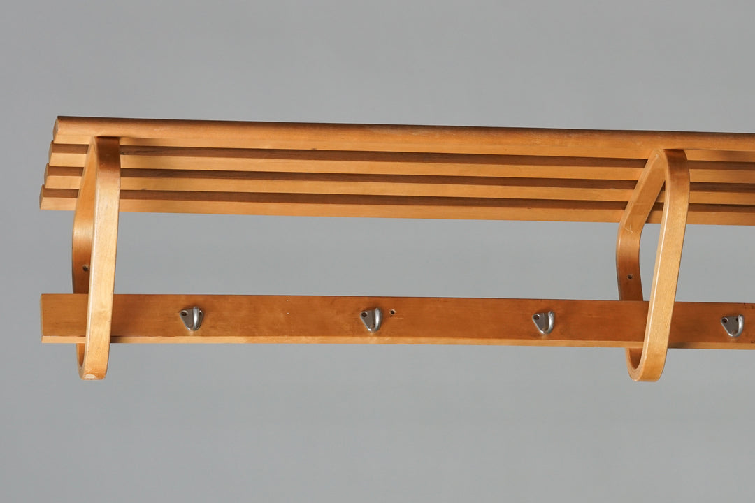 Coat rack, Alvar Aalto, Oy Huonekalu- ja Rakennustyötehdas Ab, 1950s