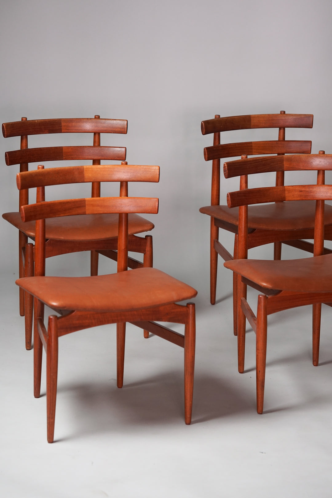 Dining chairs (4 pieces), Poul Hundevad, 1960s