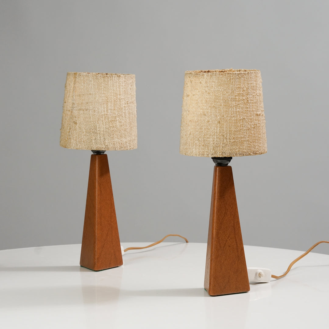 Pair of table lamps, Lisa Johansson-Pape, Orno, Mid-20th Century