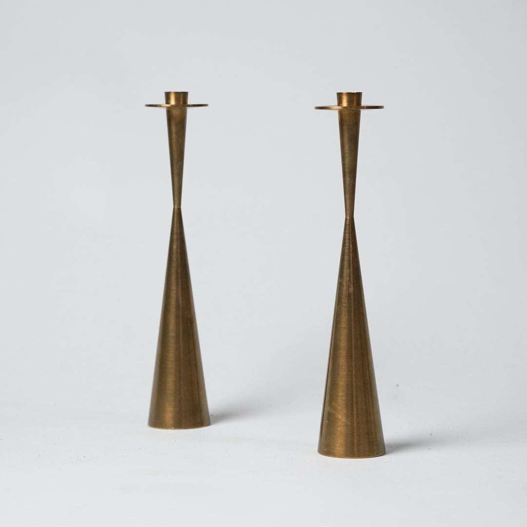 Pair of candlesticks model TW 189, Tapio Wirkkala, Kultakeskus OY, 1970s