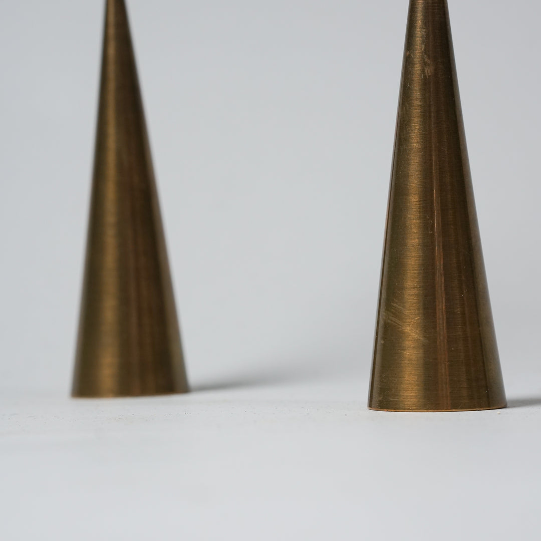 Pair of candlesticks model TW 189, Tapio Wirkkala, Kultakeskus OY, 1970s