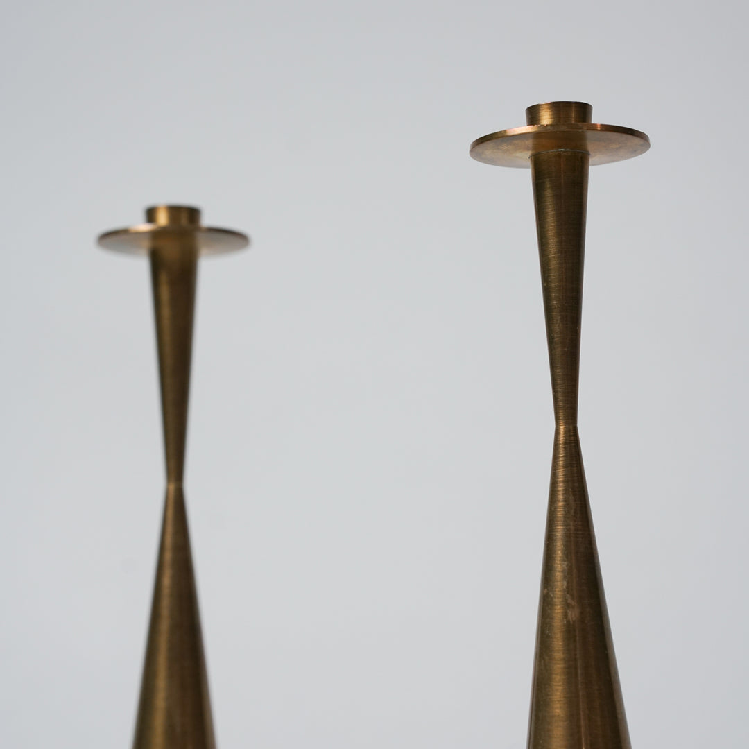 Pair of candlesticks model TW 189, Tapio Wirkkala, Kultakeskus OY, 1970s