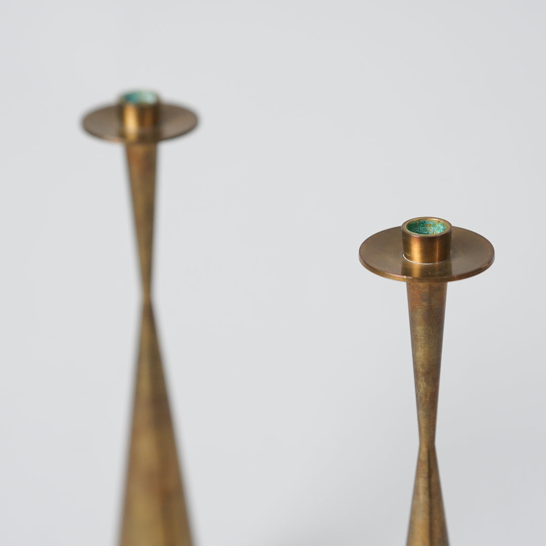 Pair of candlesticks model TW 189, Tapio Wirkkala, Kultakeskus OY, 1970s