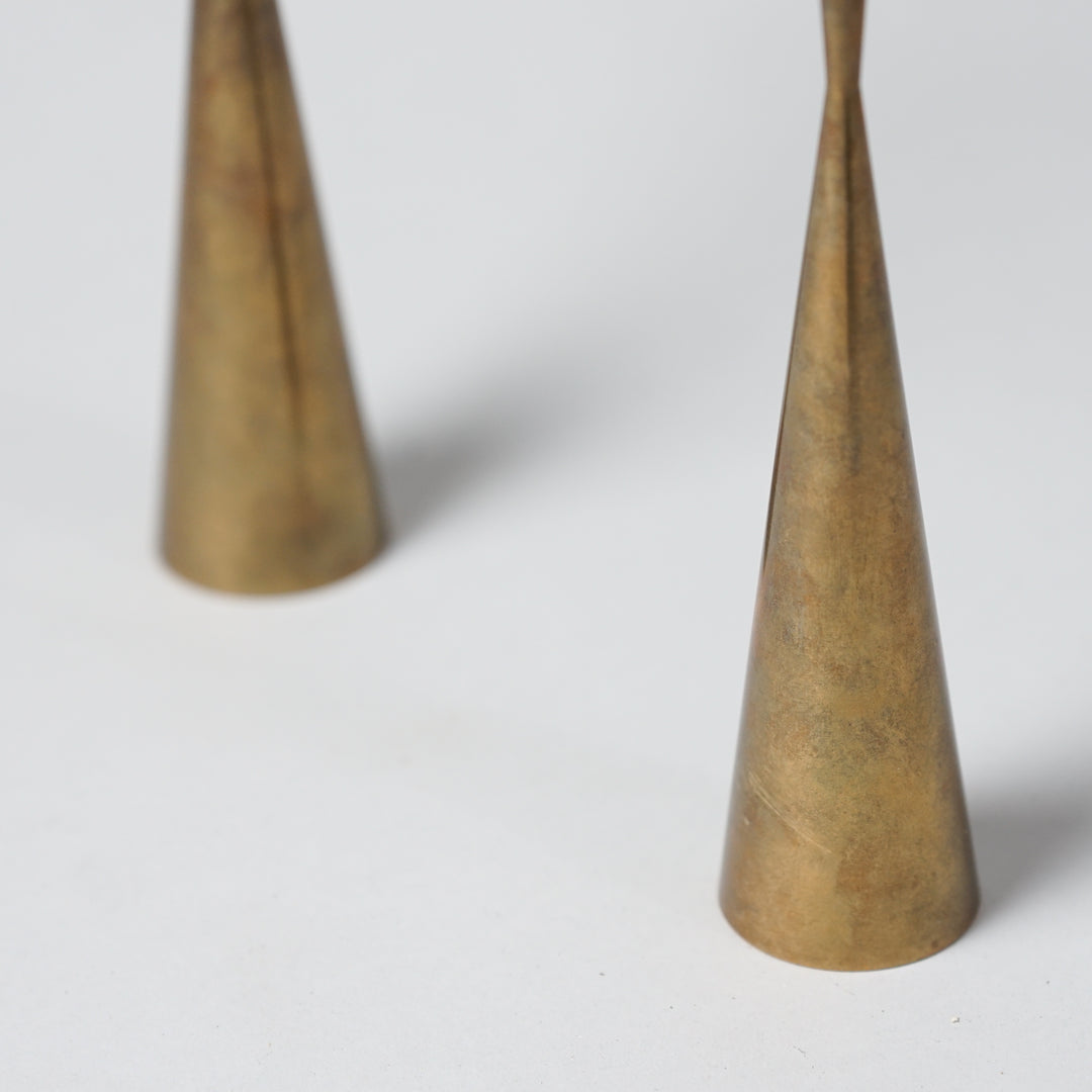 Pair of candlesticks model TW 189, Tapio Wirkkala, Kultakeskus OY, 1970s