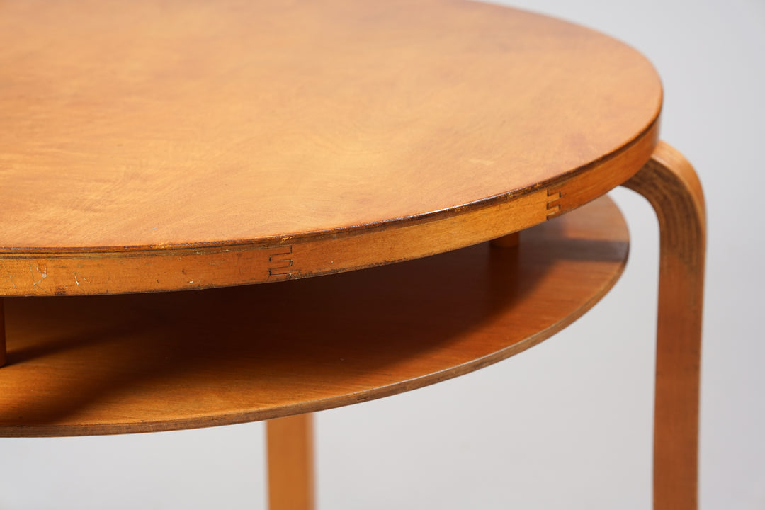 Club table/coffee table, Alvar Aalto, Oy Huonekalu- ja Rakennustyötehdas Ab, 1930s