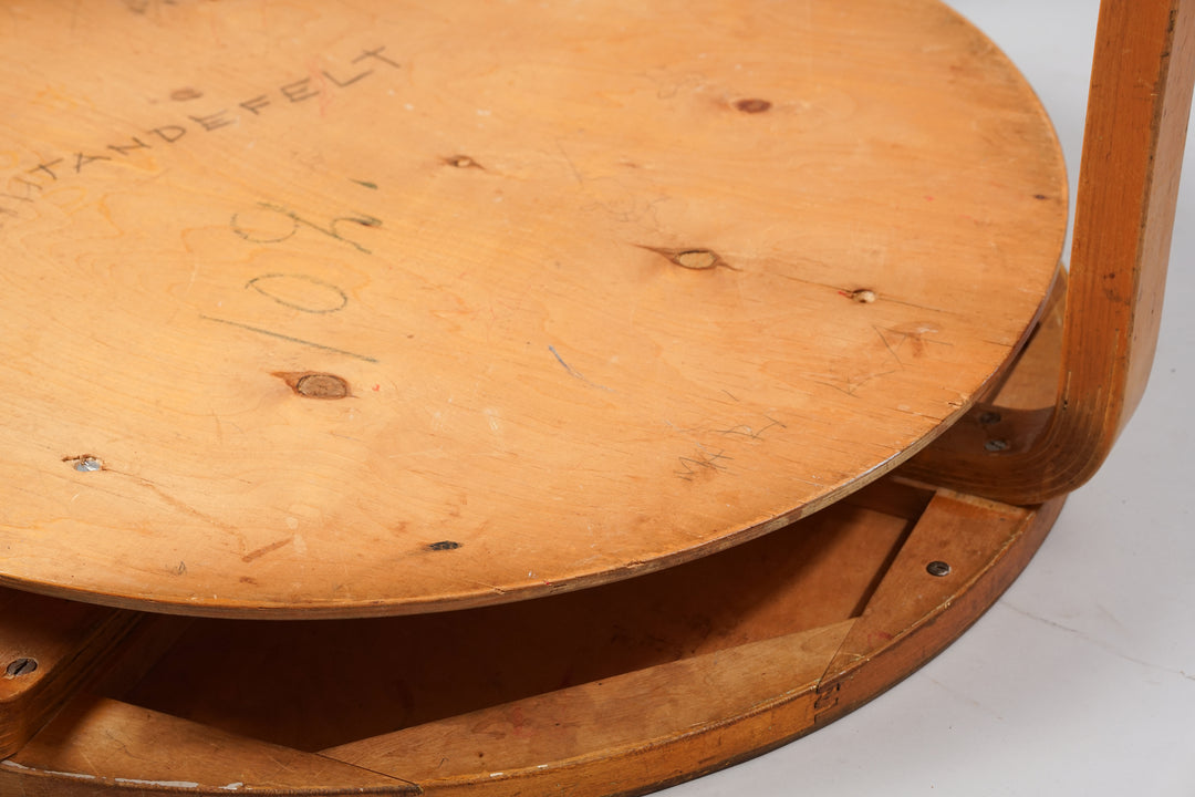 Club table/coffee table, Alvar Aalto, Oy Huonekalu- ja Rakennustyötehdas Ab, 1930s