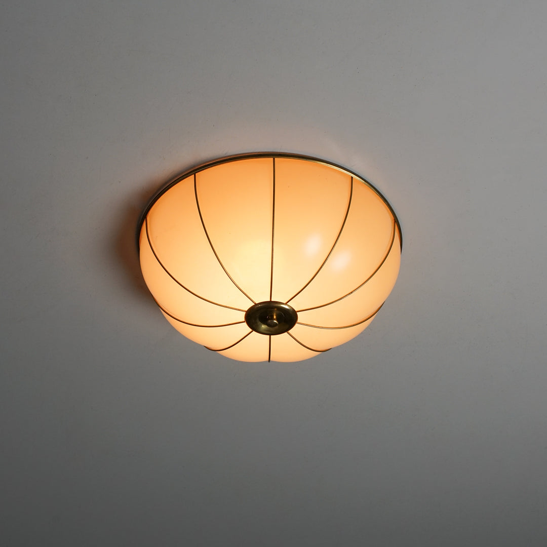 Swedish modern flush mount, 1950s