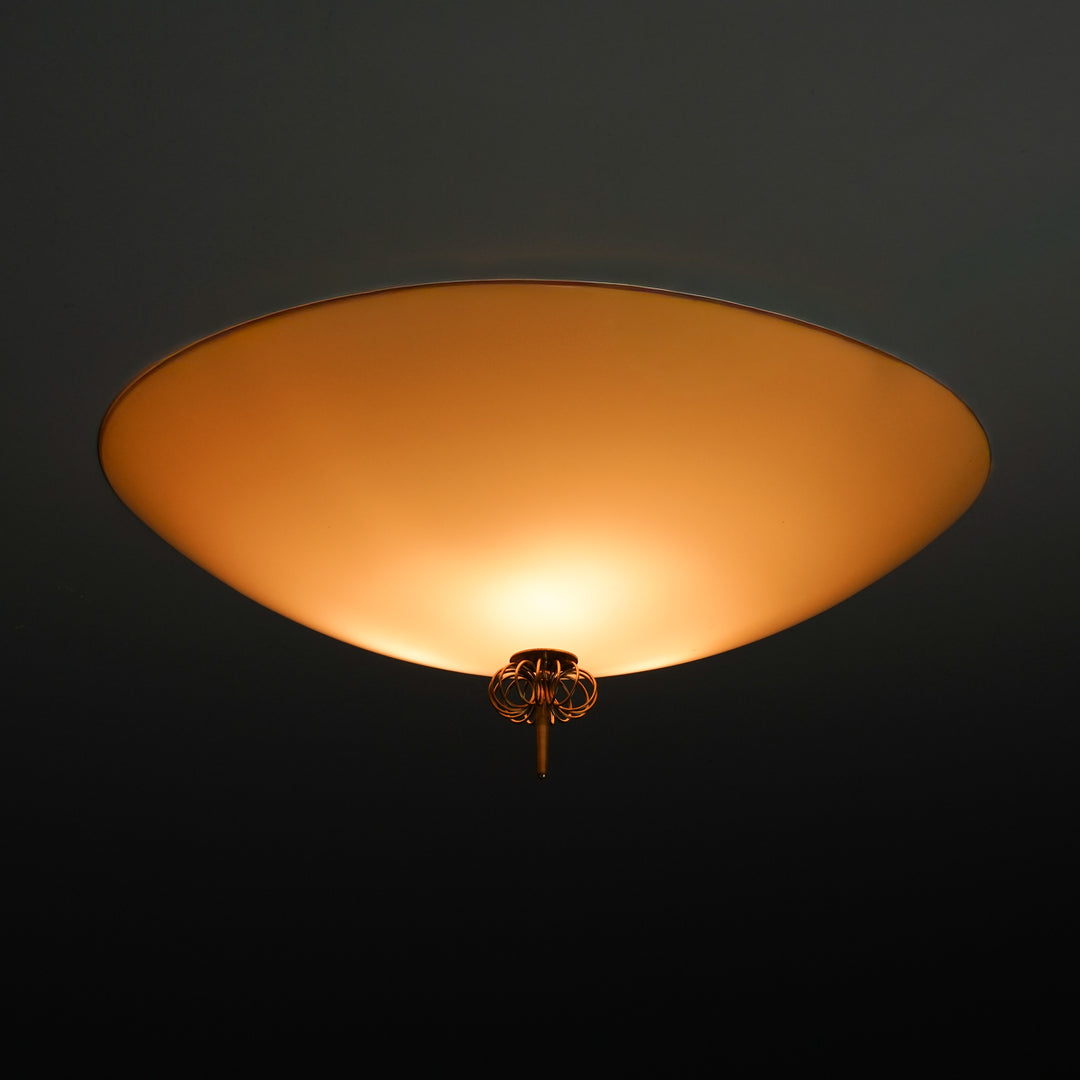 Model 2093 flush mount, Paavo Tynell, Taito Oy, 1940/1950s