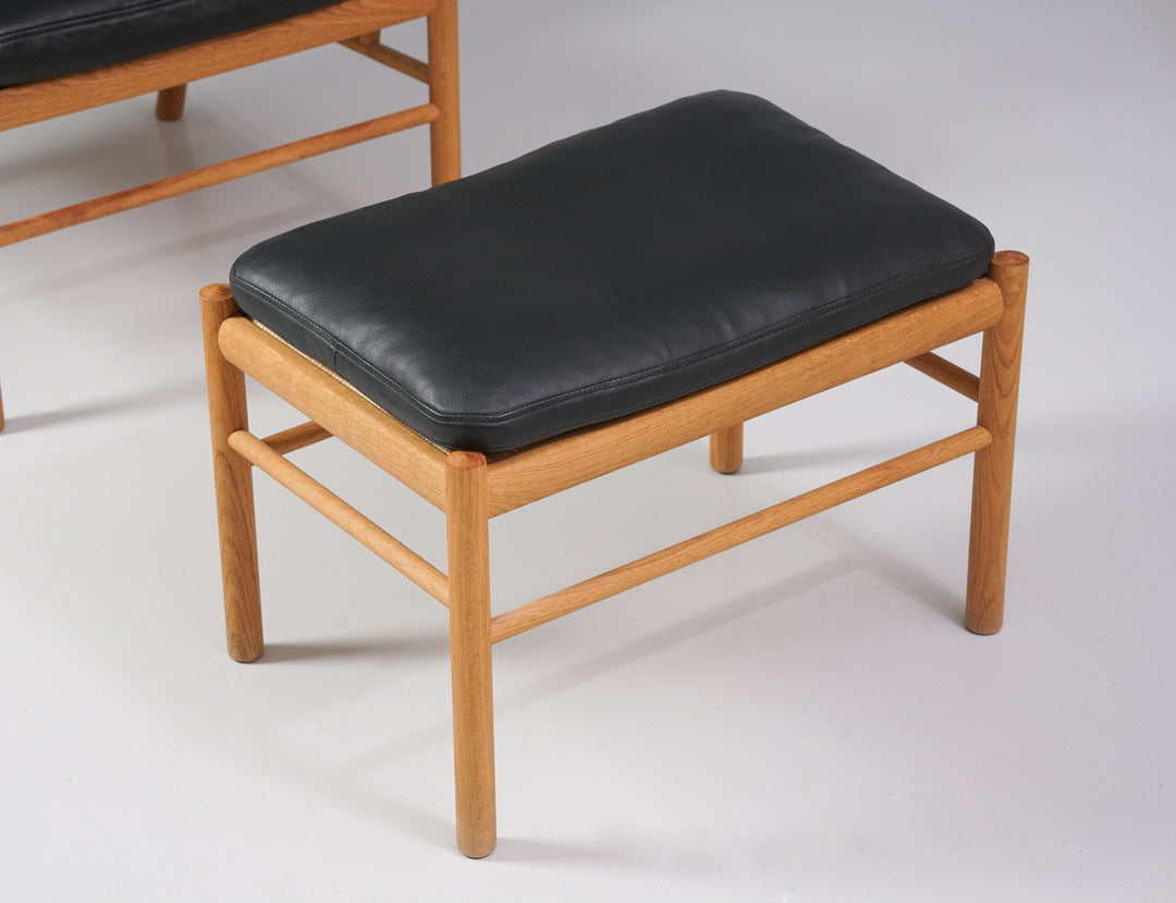 Malli "Colonial" / OW149 nojatuoli ja OW149F rahi, Ole Wanscher, Carl Hansen & Søn, 2000-luku