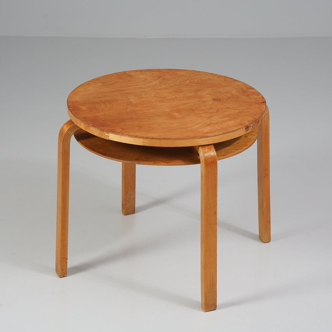 Sohvapöytä/klubipöytä malli A70, Alvar Aalto, Oy Huonekalu- ja Rakennustyötehdas Ab, 40/50-luku