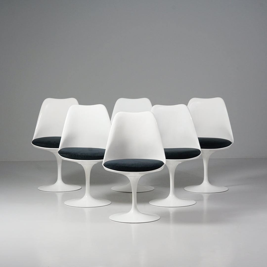 Tulppaani tuolit (6 kpl), Eero Saarinen, Knoll, 1900-luvun loppupuoli
