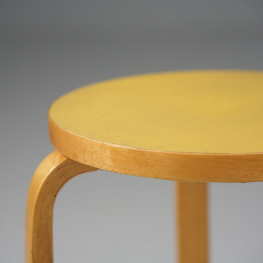 Malli 60 jakkara, Alvar Aalto, Oy Huonekalu- ja Rakennustyötehdas ab, 1900-luvun puoliväli