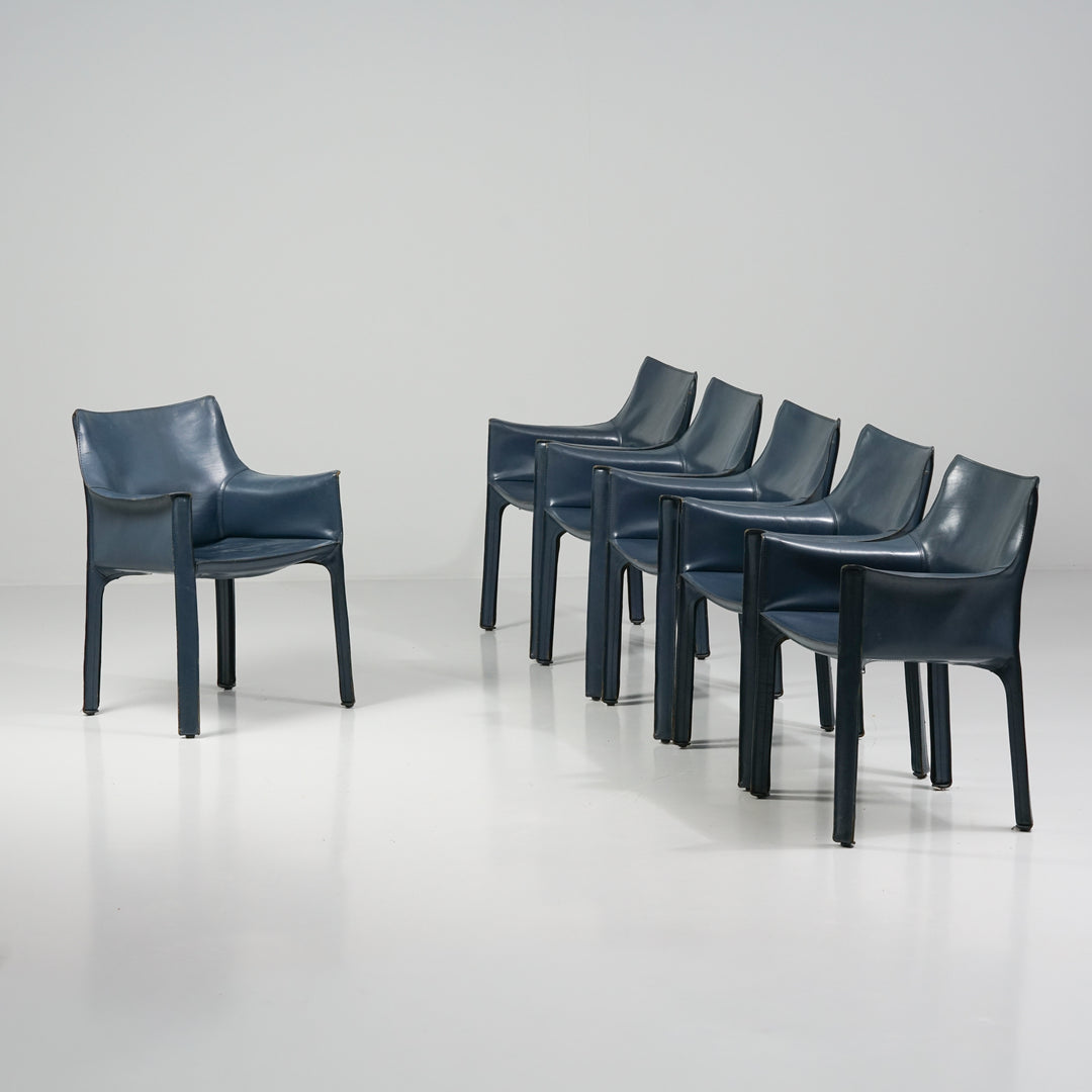 Malli Cab 413 tuoli (6 kpl), Mario Bellini, Cassina, 70-luku