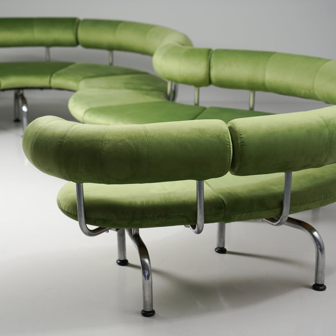 "Pipeline" sohva, Johannes Foersom & Peter Hiort Lorenzen, Erik Jørgensen, 80-luku