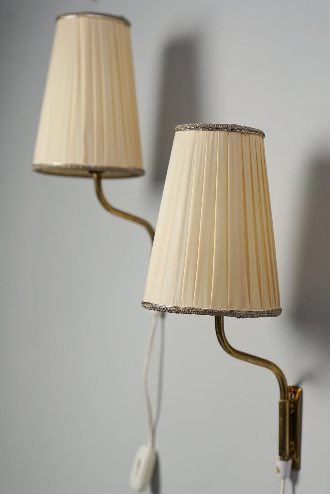 Pair of wall lights, Valinte, 1950s