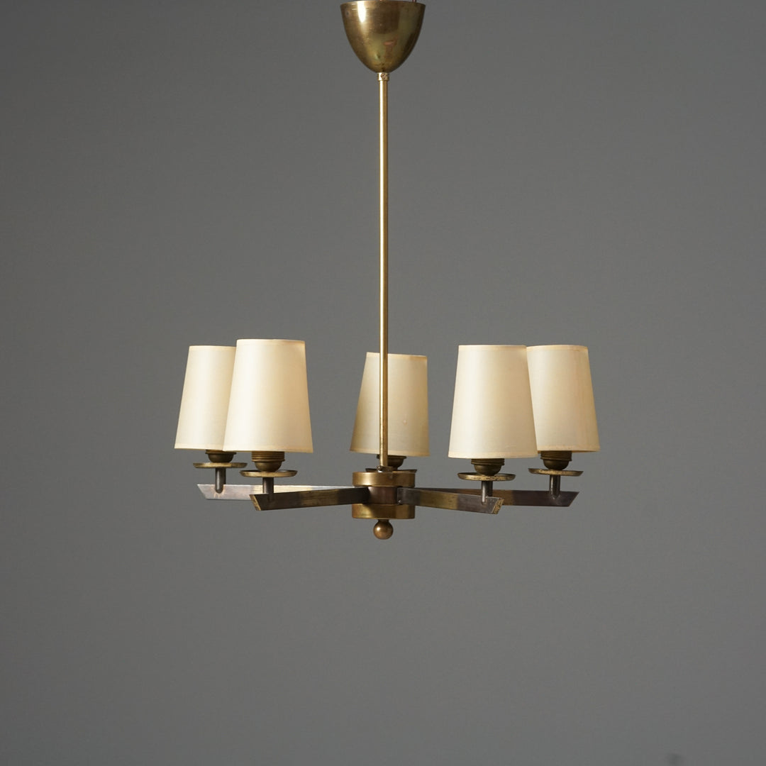 Pendant model 3023, Paavo Tynell, Taito Oy, 1930/1940s