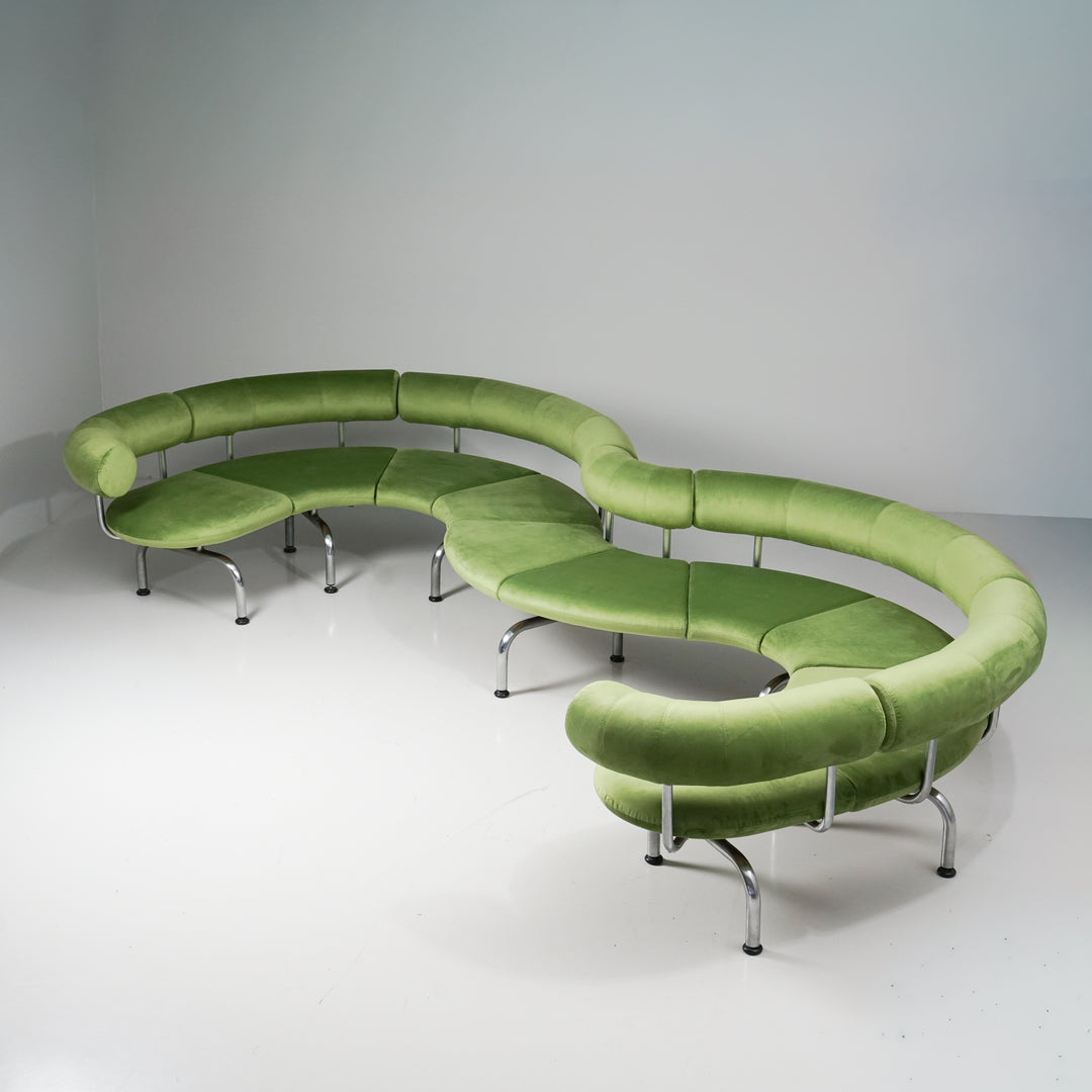 "Pipeline" sohva, Johannes Foersom & Peter Hiort Lorenzen, Erik Jørgensen, 80-luku