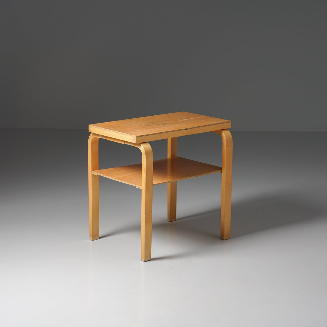 Radio table, Alvar Aalto, Oy Huonekalu- ja Rakennustyötehdas Ab, Mid-20th Century
