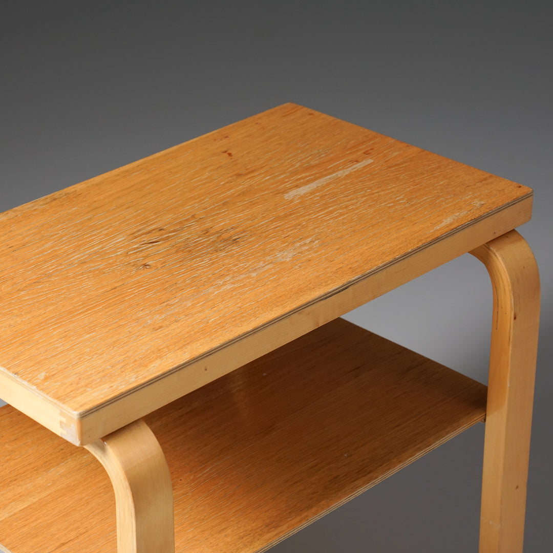 Radio table, Alvar Aalto, Oy Huonekalu- ja Rakennustyötehdas Ab, Mid-20th Century