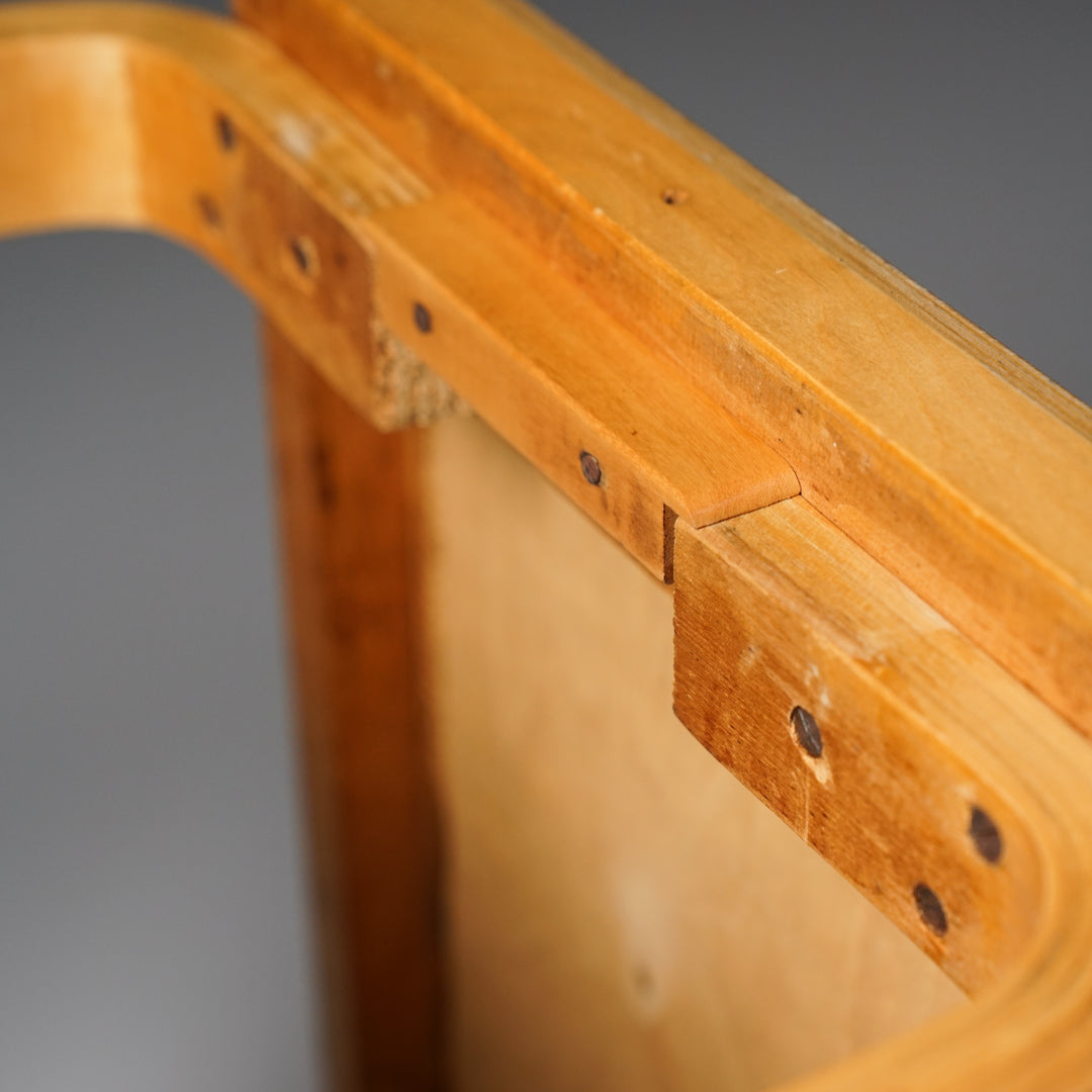 Radio table, Alvar Aalto, Oy Huonekalu- ja Rakennustyötehdas Ab, Mid-20th Century