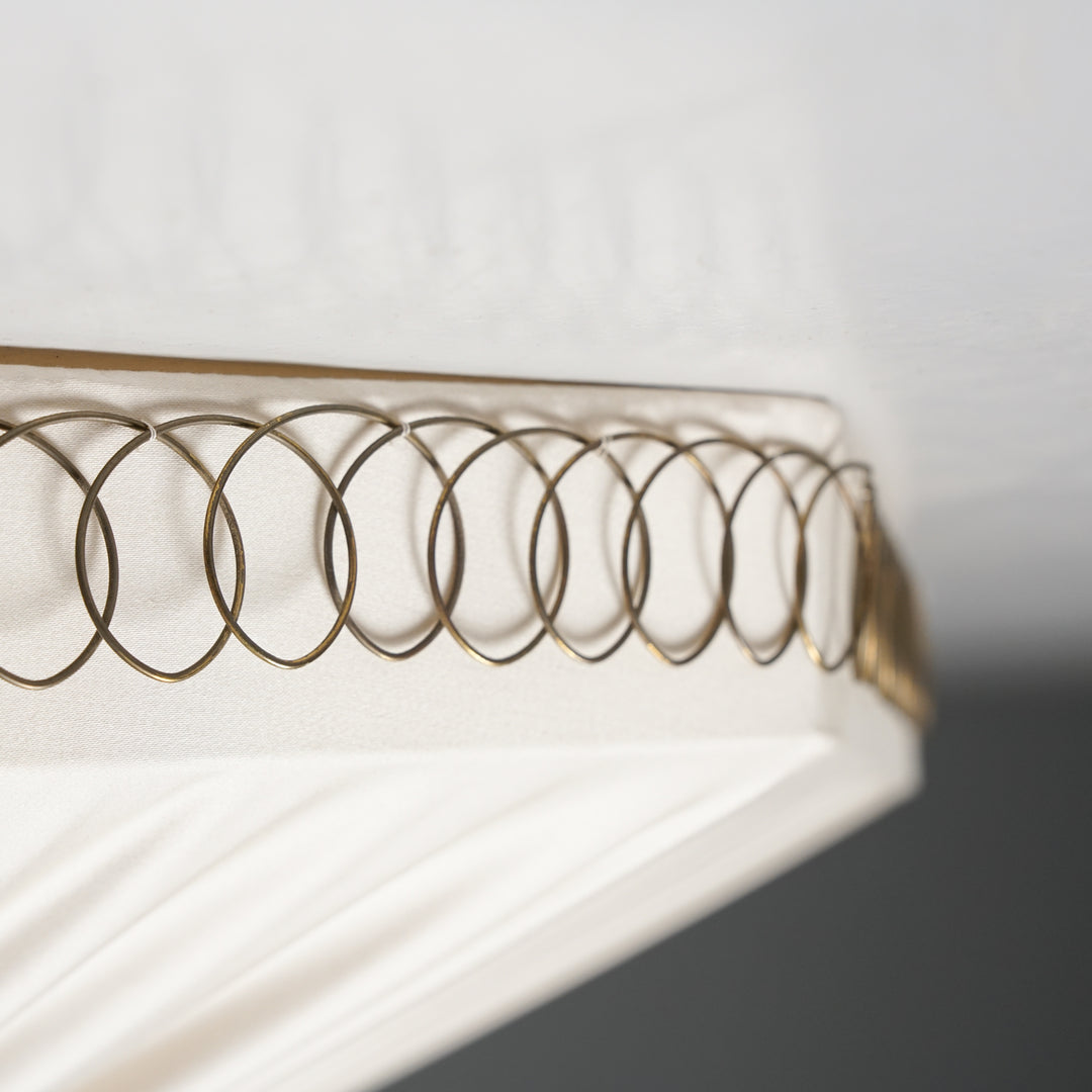 Large octagonal flush mount, Valinte, 1950s