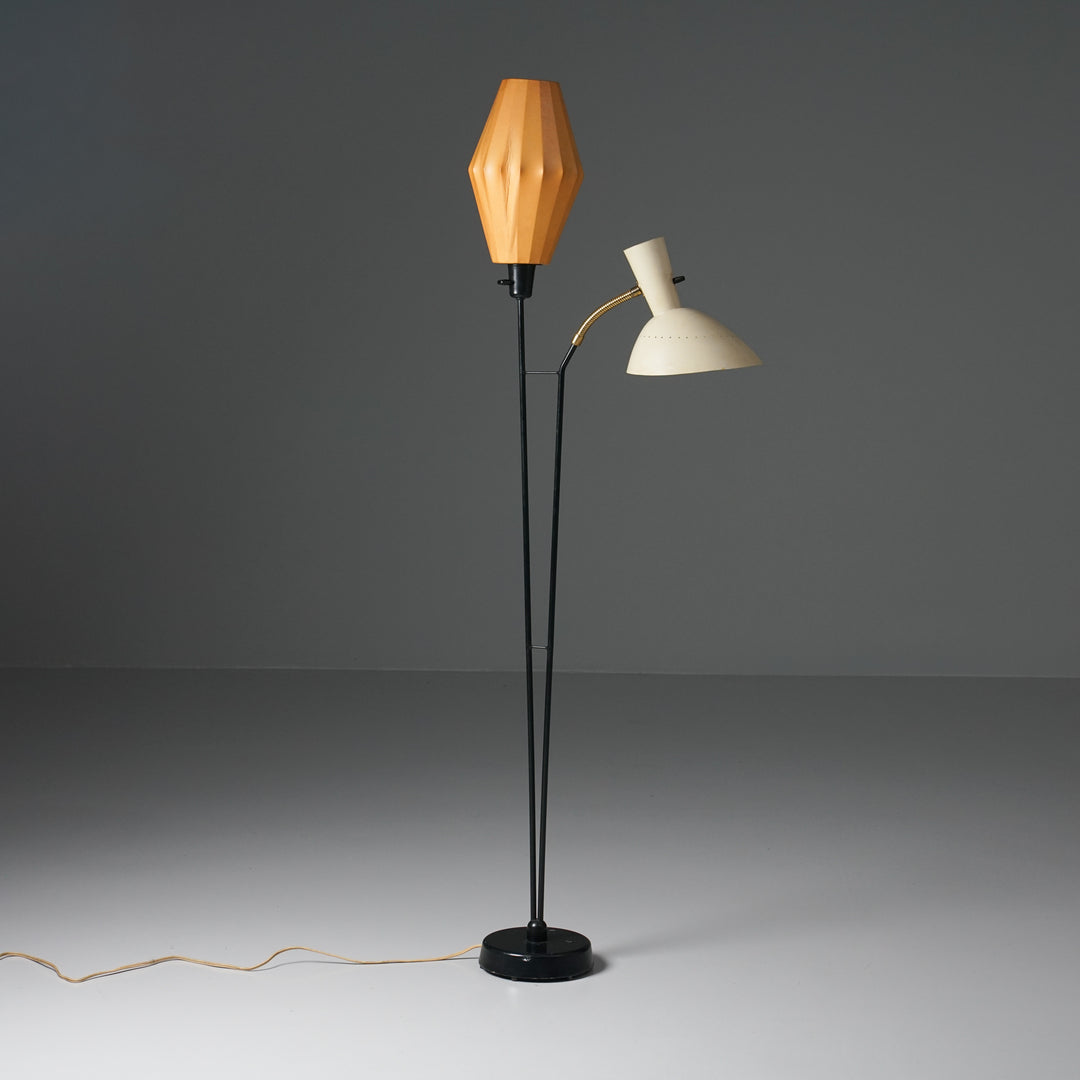 Floor lamp model 41, Hans Bergström, Ateljé Lyktan, Åhus, 1940s
