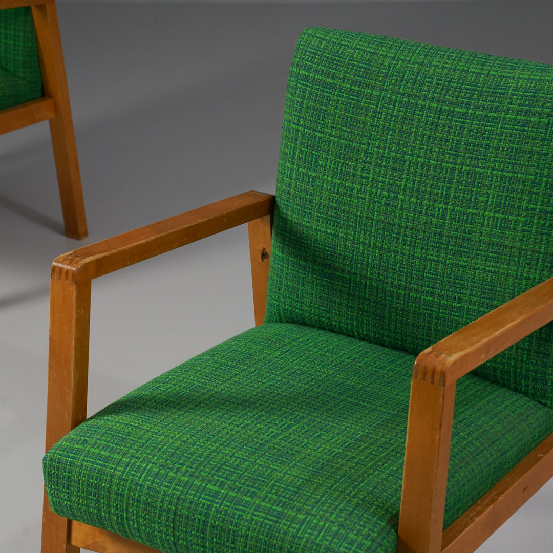 Malli 54 nojatuoli pari, Alvar Aalto, Oy Huonekalu- ja Rakennustyötehdas Ab, 40/50-luku