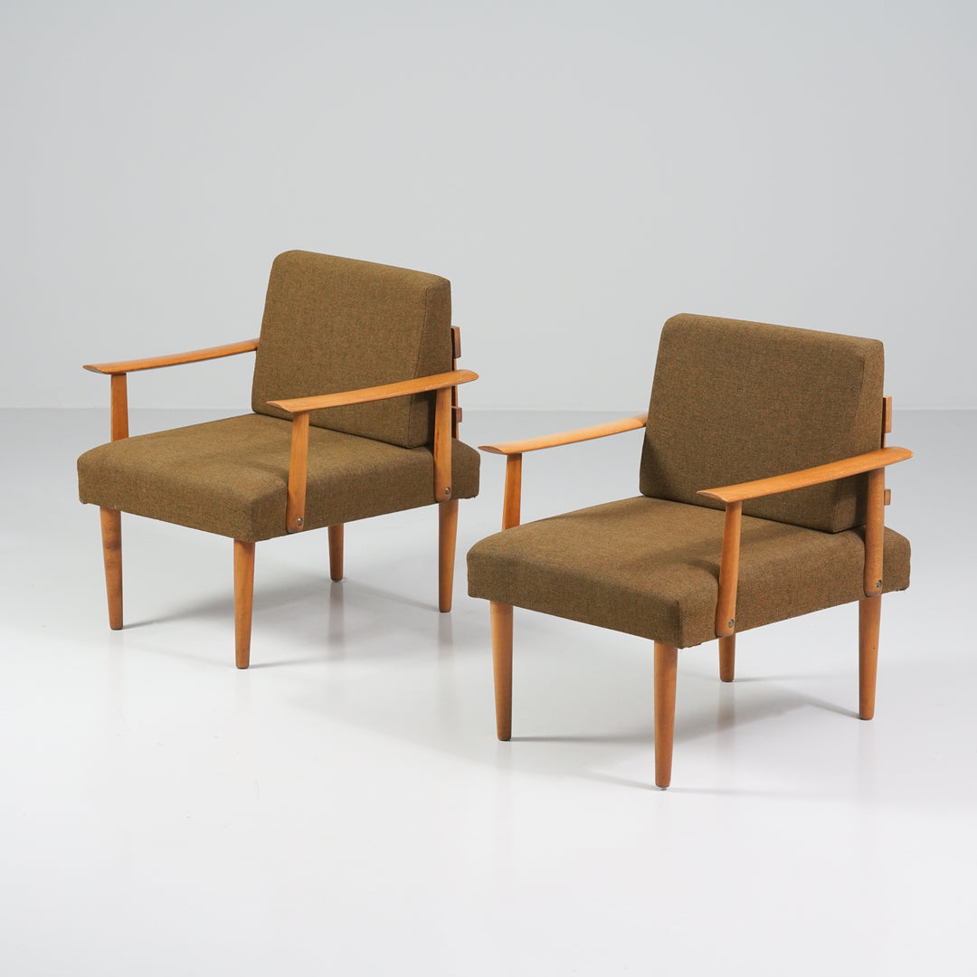 Pair of armchairs, 1960s