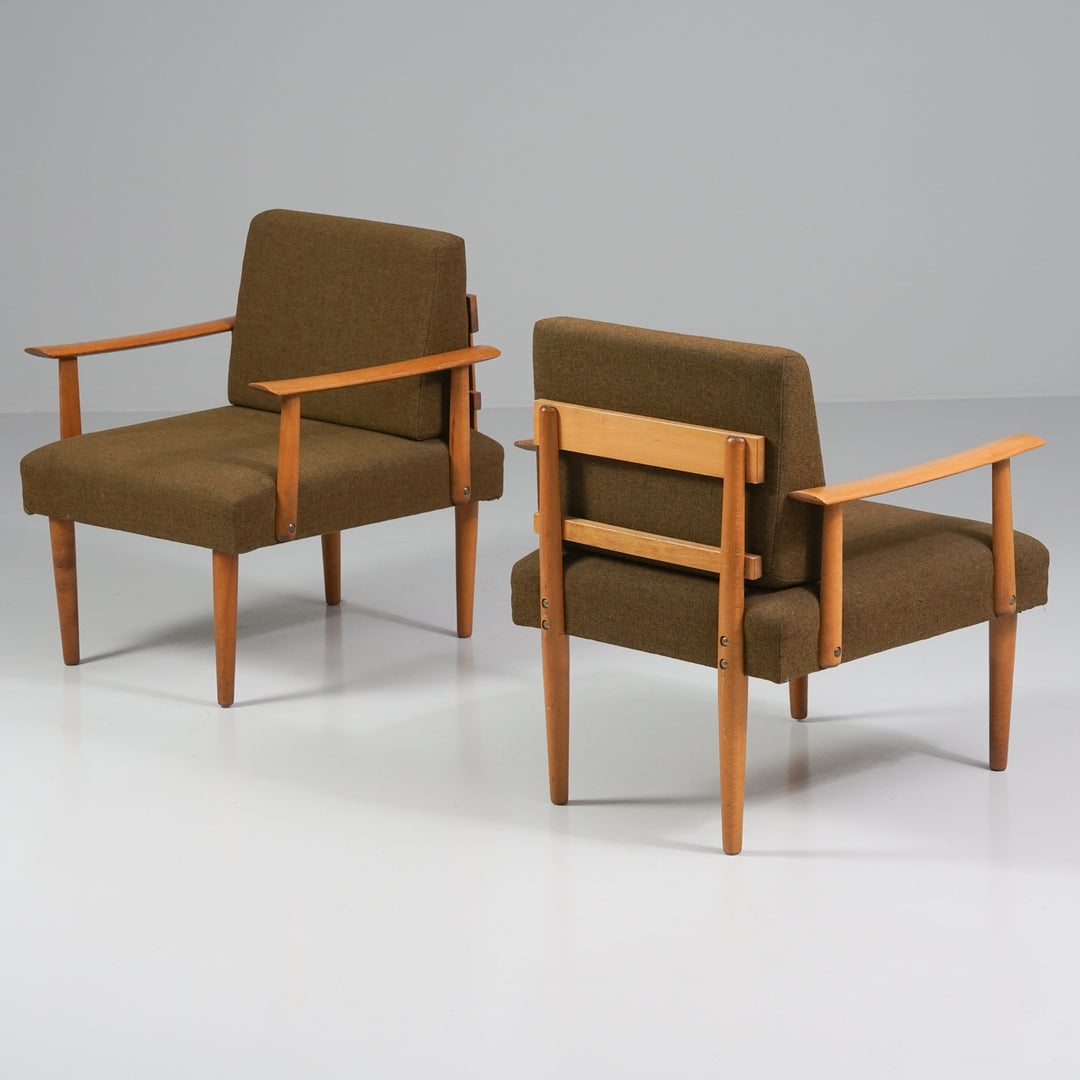 Pair of armchairs, 1960s